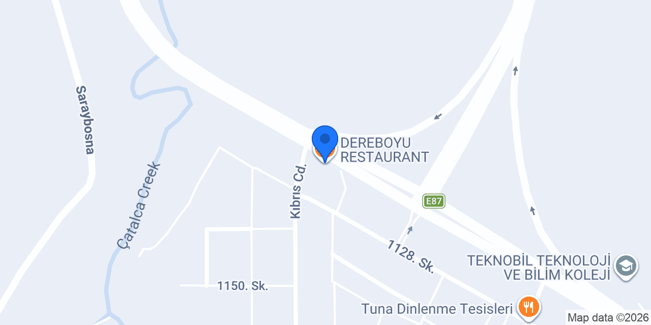 DEREBOYU RESTAURANT konumu