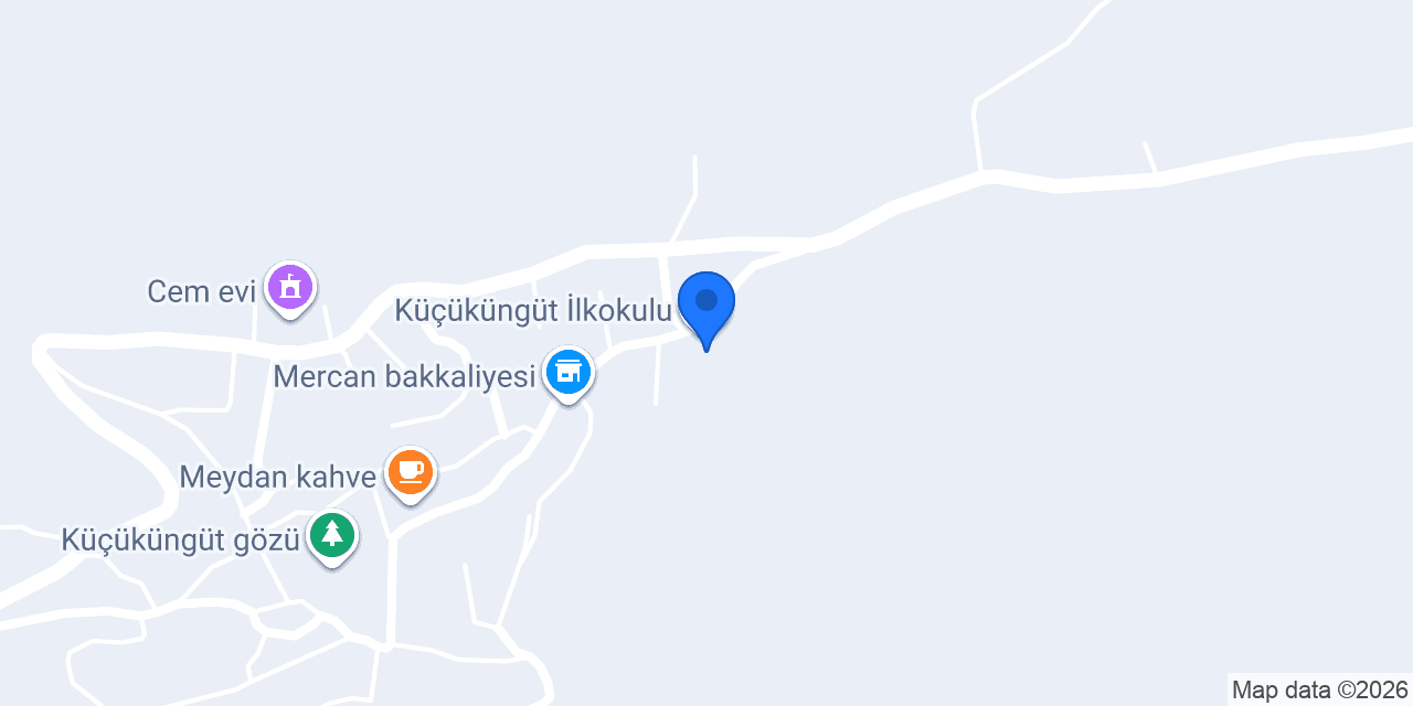 Küçüküngüt İlkokulu konumu