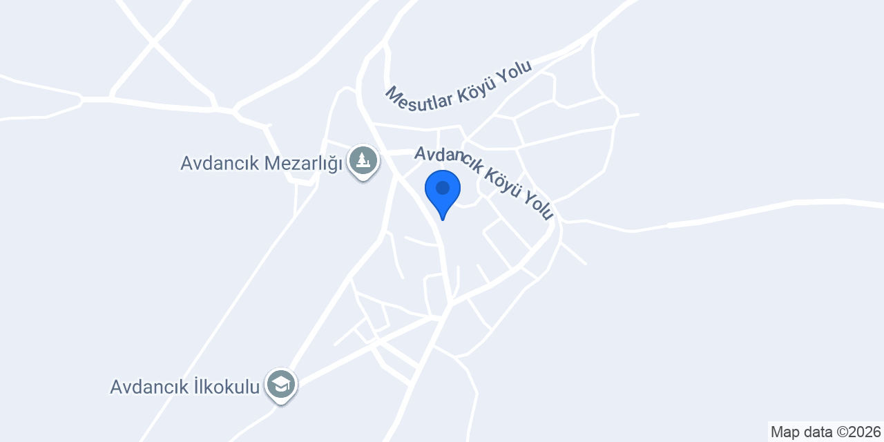 Avdancık Köyü Muhtarlığı konumu