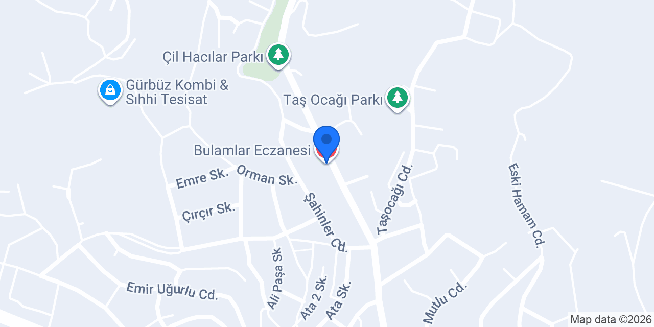 Bulamlar Eczanesi konumu