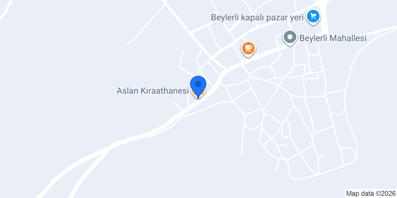 Aslan Kıraathanesi konumu
