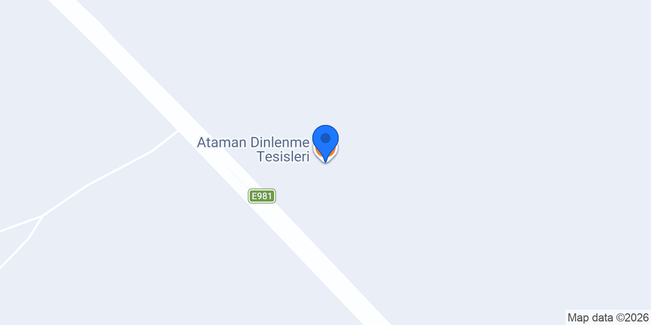 Ataman Dinlenme Tesisleri konumu