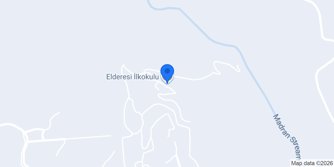 Elderesi İlkokulu konumu