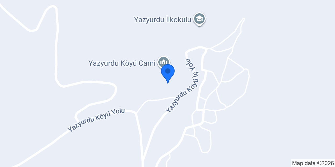 Yazyurdu Köyü Muhtarlığı konumu