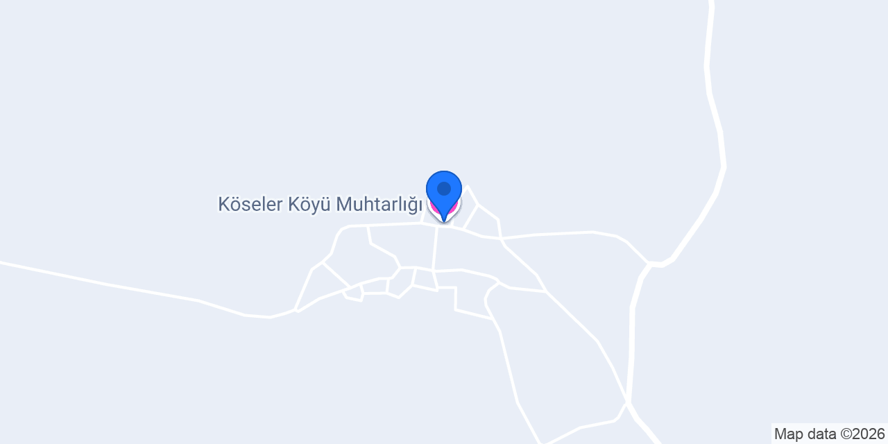 Köseler Köyü Muhtarlığı konumu