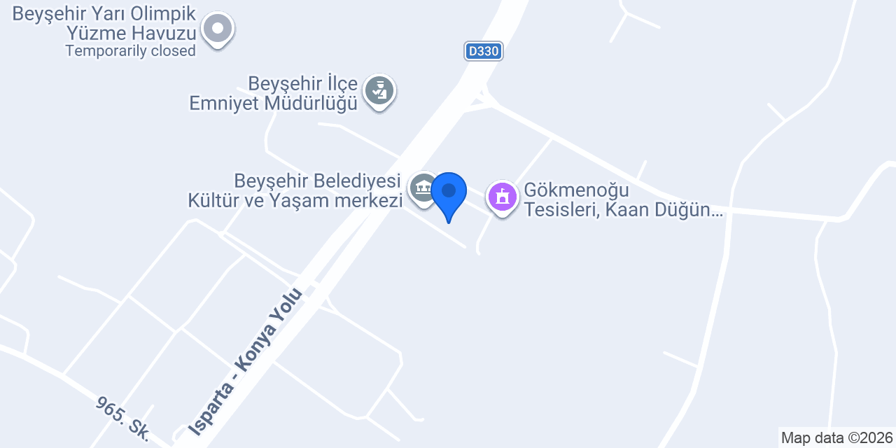 beyşehircinemada konumu