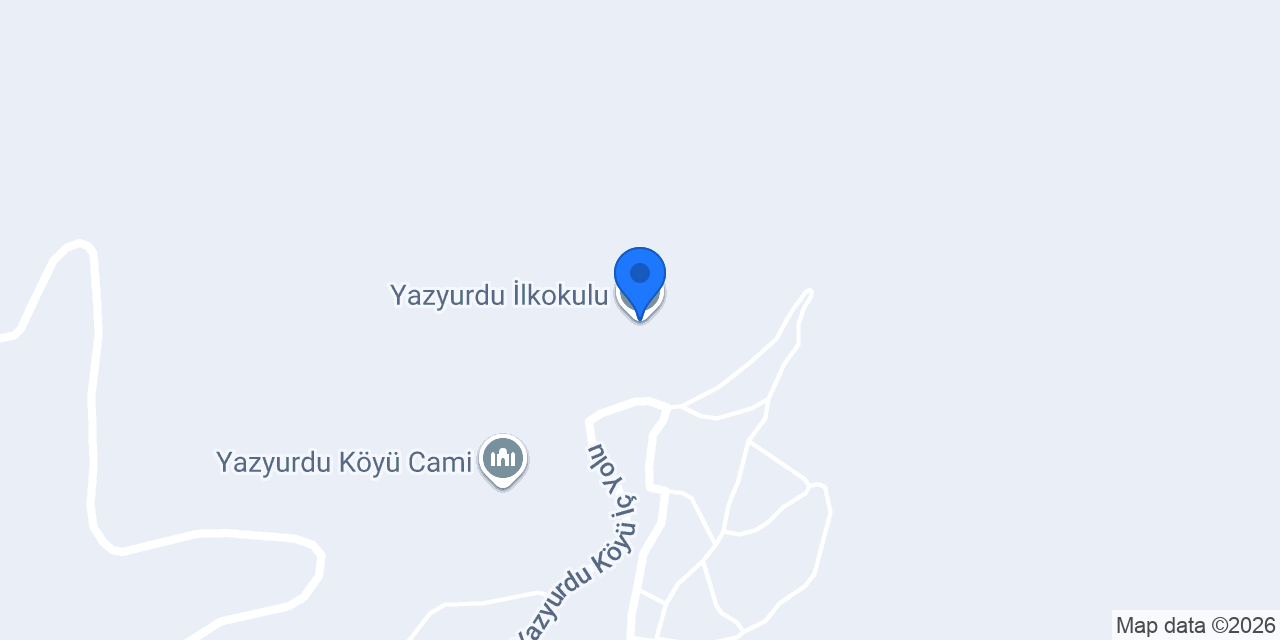 Yazyurdu İlkokulu konumu