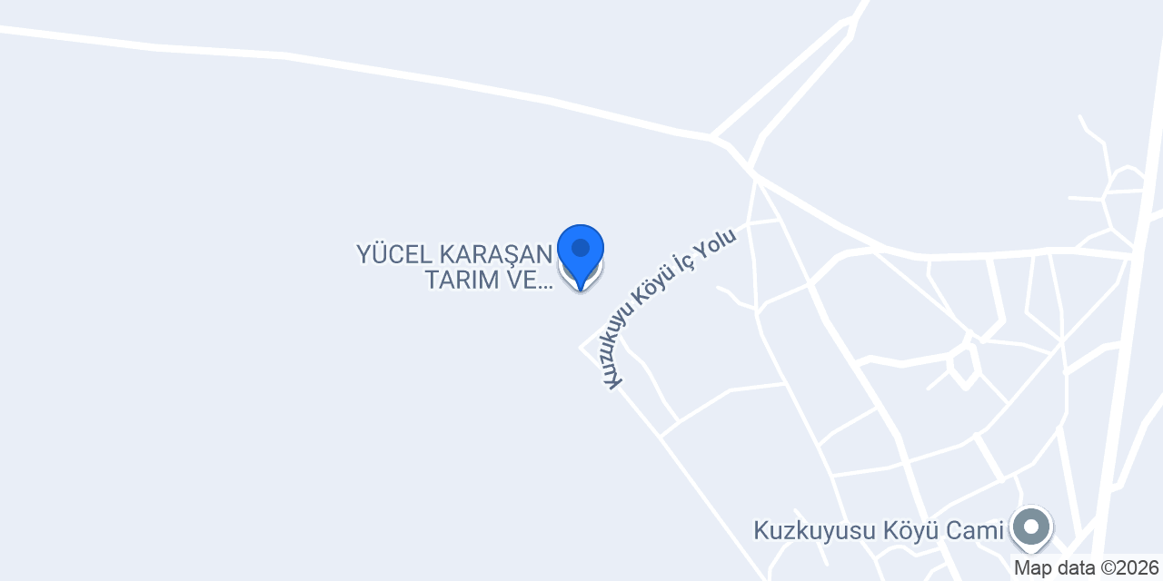 YÜCEL KARAŞAN TARIM VE HAYVANCILIK konumu