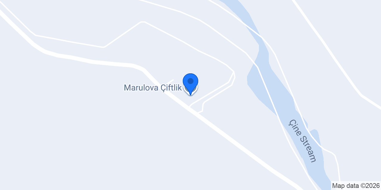 Marulova Çiftlik konumu