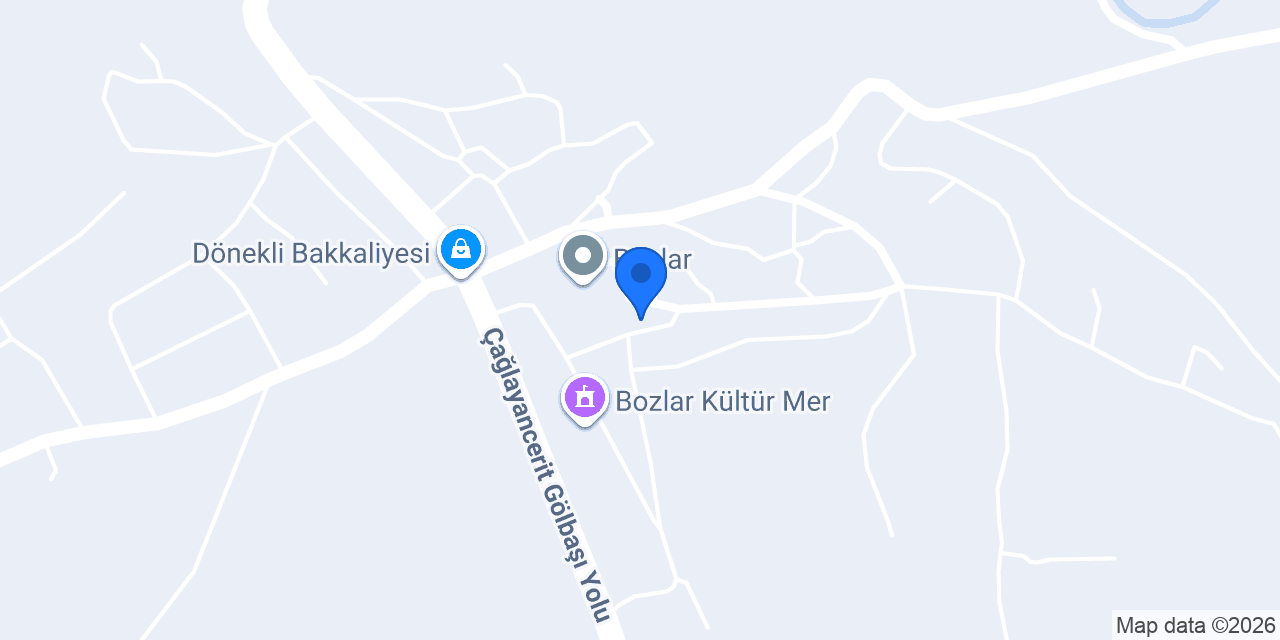 Bozlar Aile Sağlık Merkezi konumu