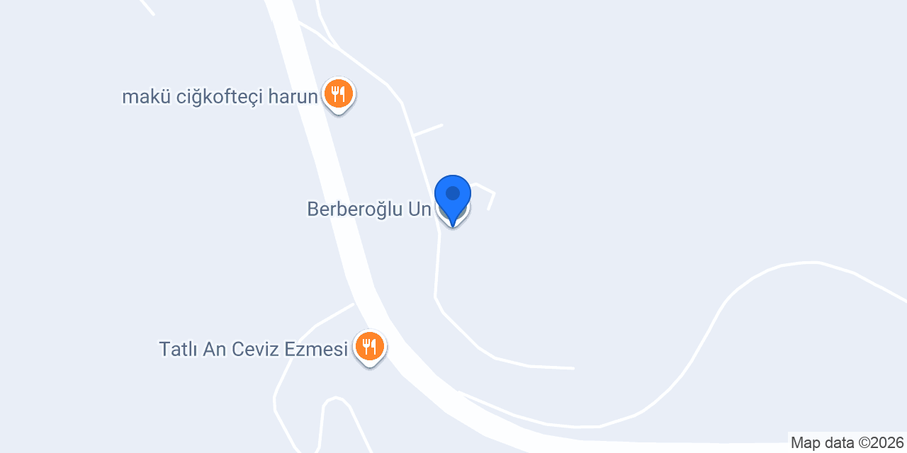 Berberoğlu Un konumu