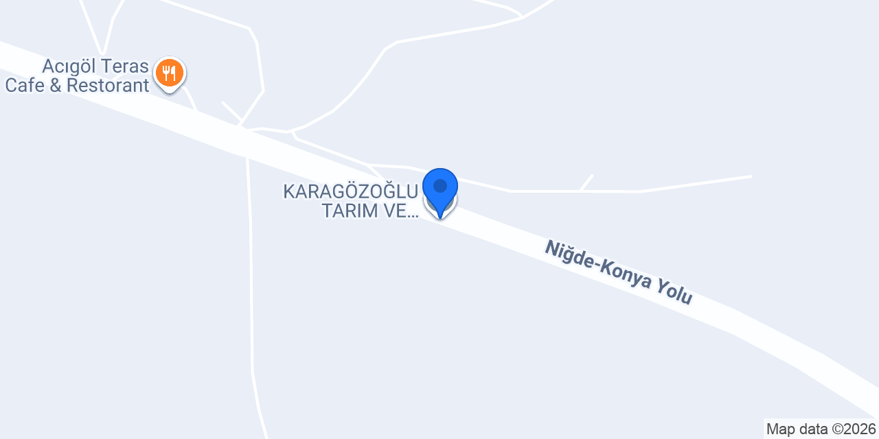 KARAGÖZOĞLU TARIM VE HAYVANCILIK konumu