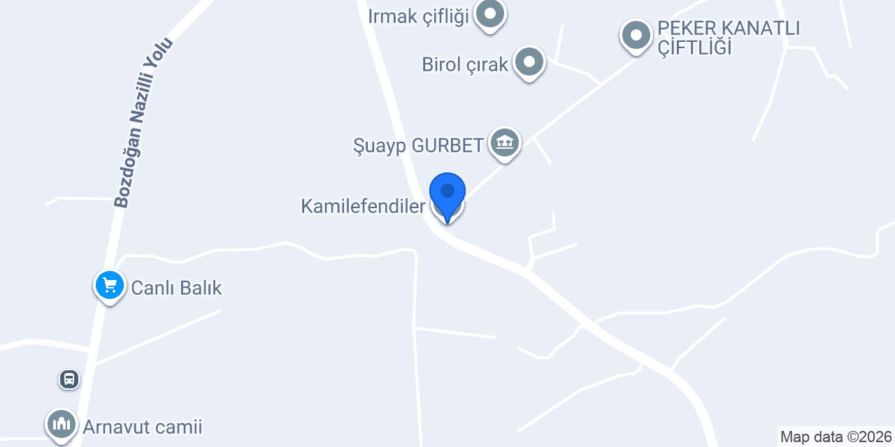 Kamilefendiler konumu