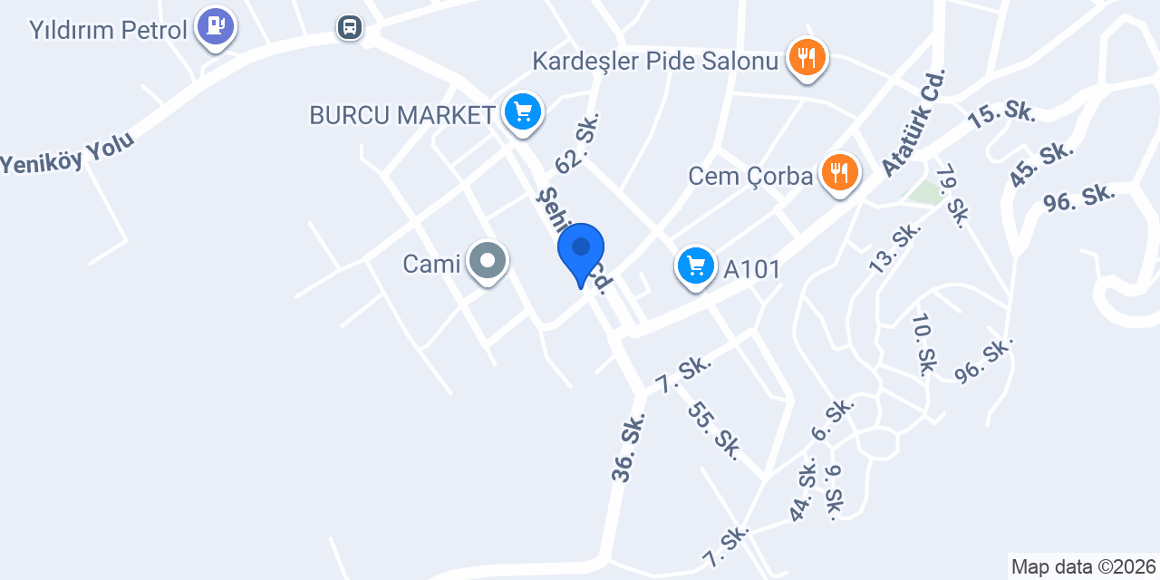 SEVER TİCARET konumu