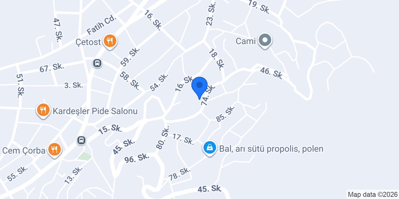 Yamanoğlu Ticaret konumu