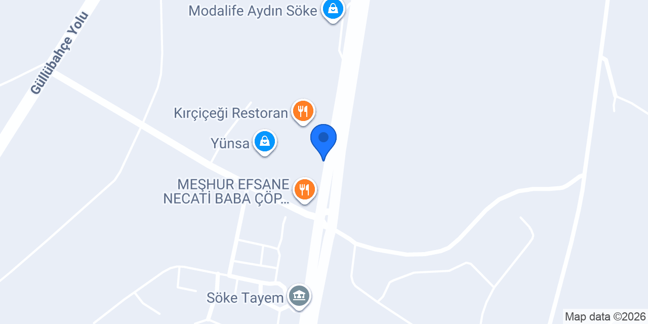Hatemoğlu Priene AVM konumu