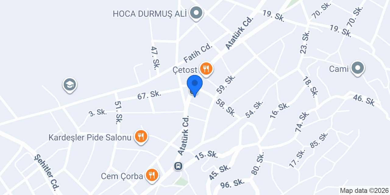 Ptt-bağarası Şubesi konumu