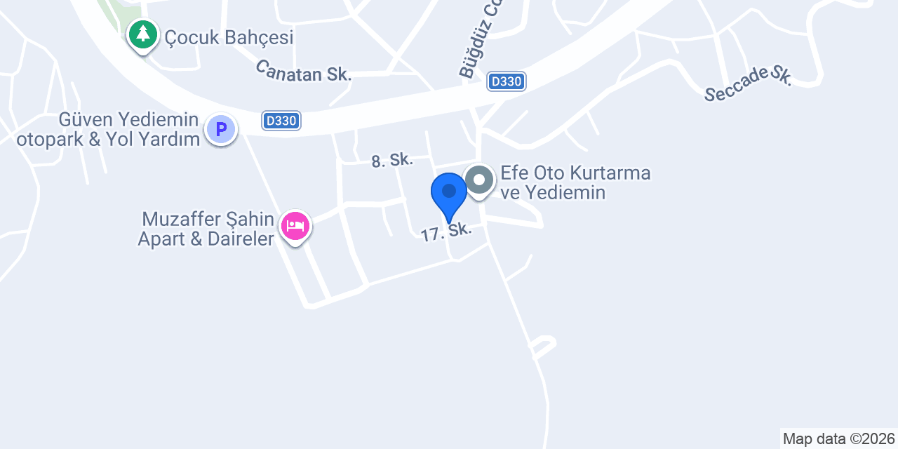 Özel Oto boya konumu