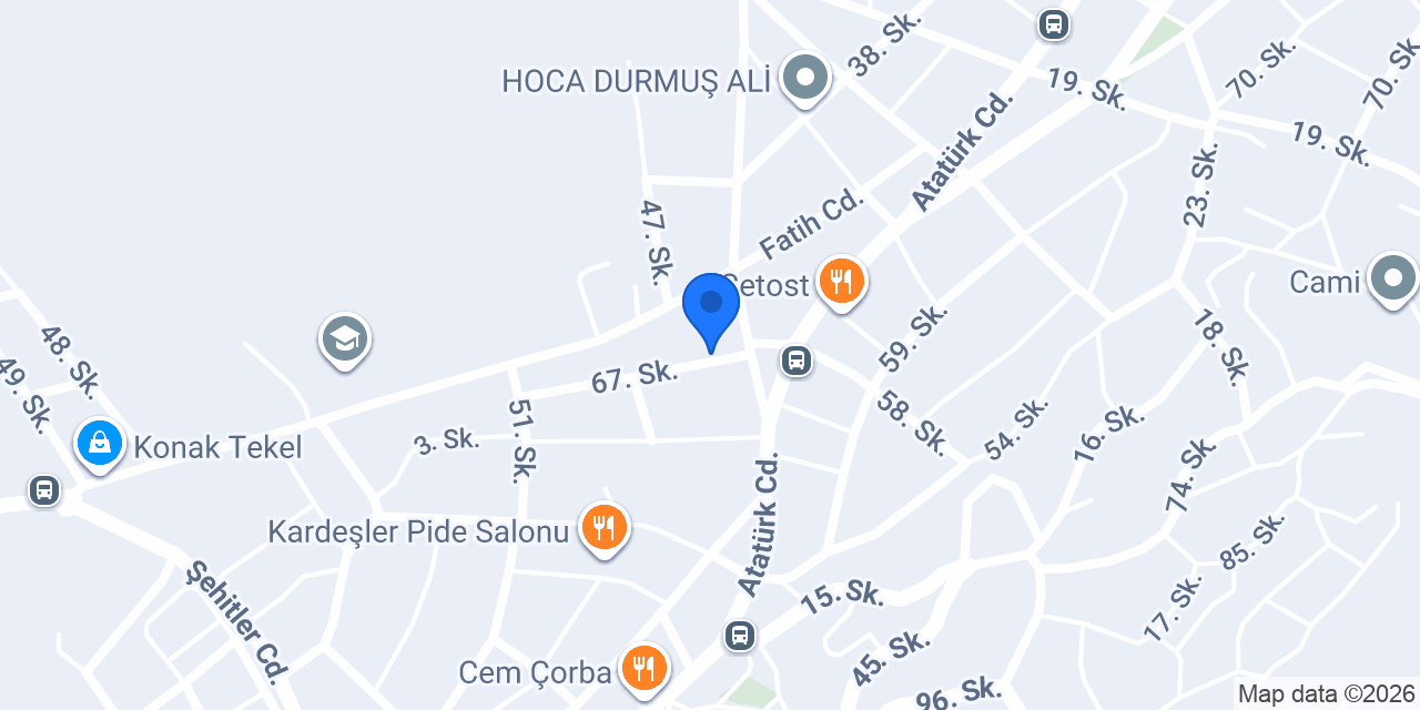 GÜLER PEN & CAM DEKORASYON konumu