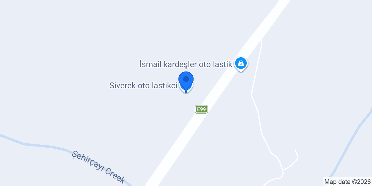 Siverek oto lastikci konumu