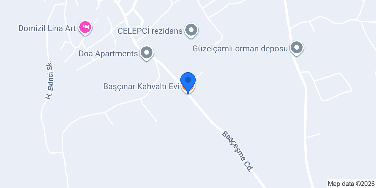 Başçınar Kahvaltı Evi konumu