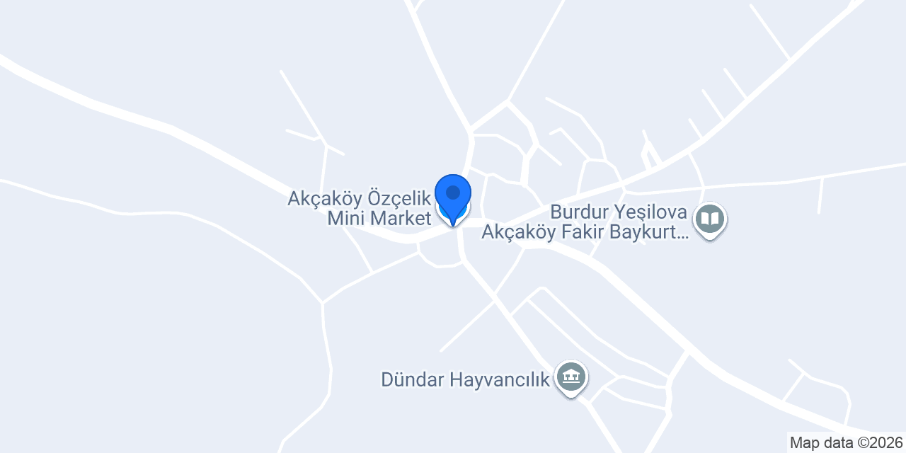 Akçaköy Köyü Muhtarlığı konumu