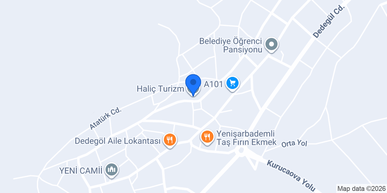 Haliç Turizm konumu