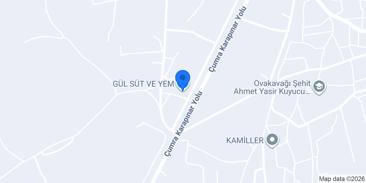 GÜL SÜT VE YEM konumu