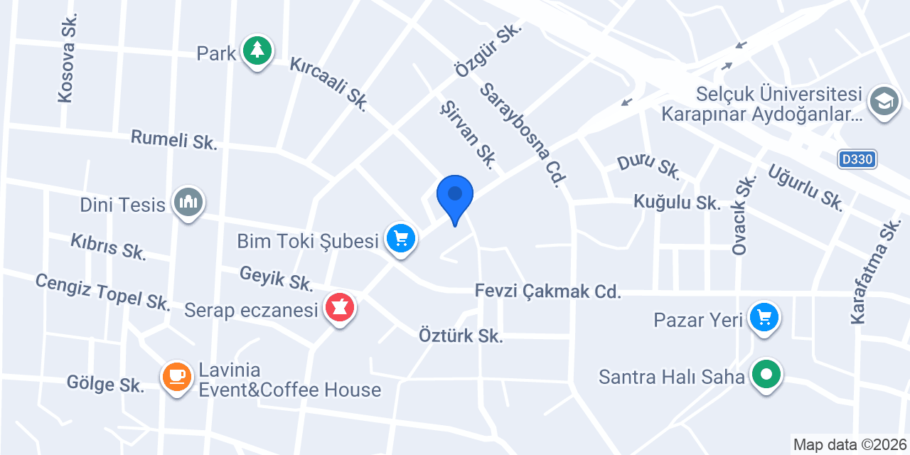 Başak Gıda Unlu mamulleri konumu