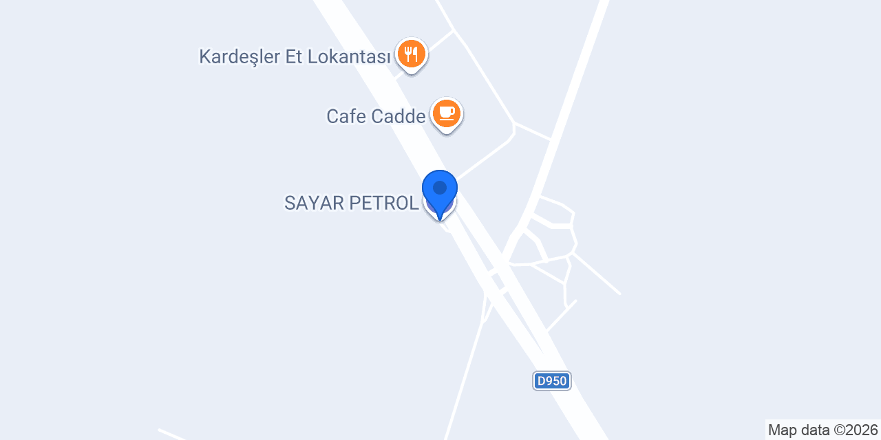 SAYAR PETROL konumu