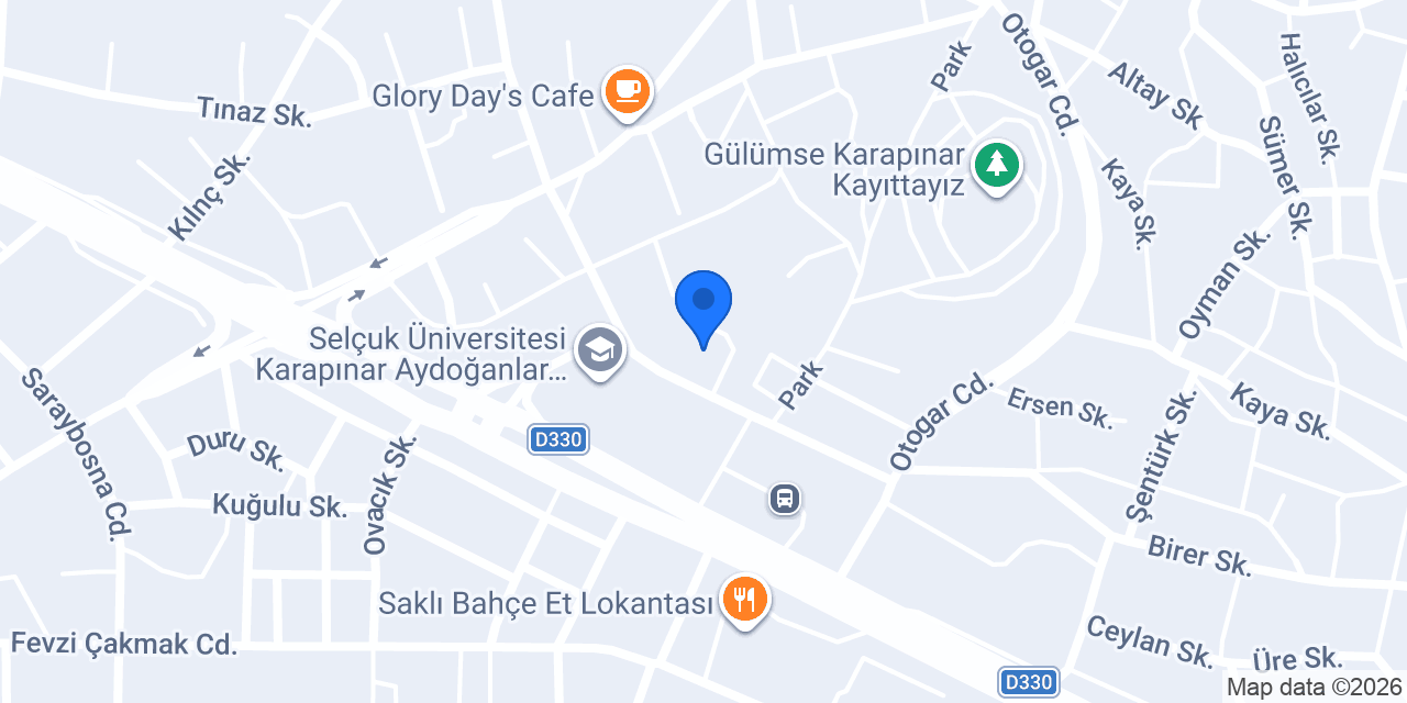 KARAPINAR İLÇE EMNİYET MÜDÜRLÜĞÜ konumu