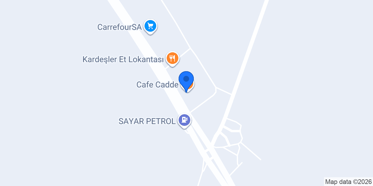 Cafe Cadde konumu