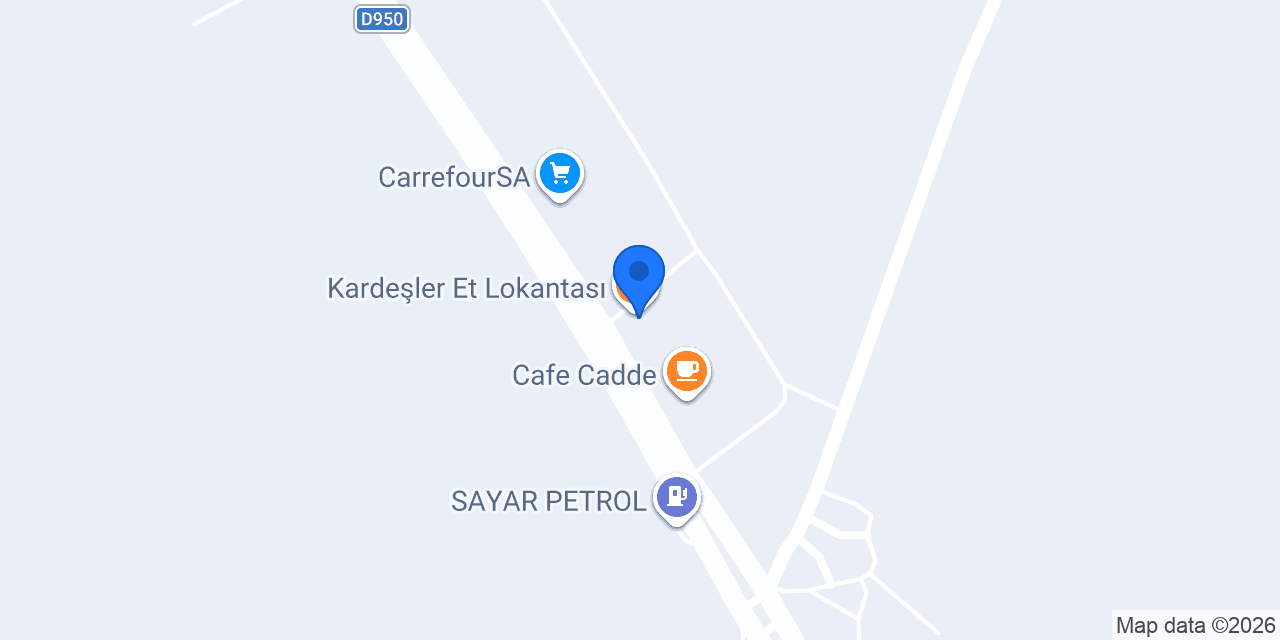 Kardeşler Et Lokantası konumu