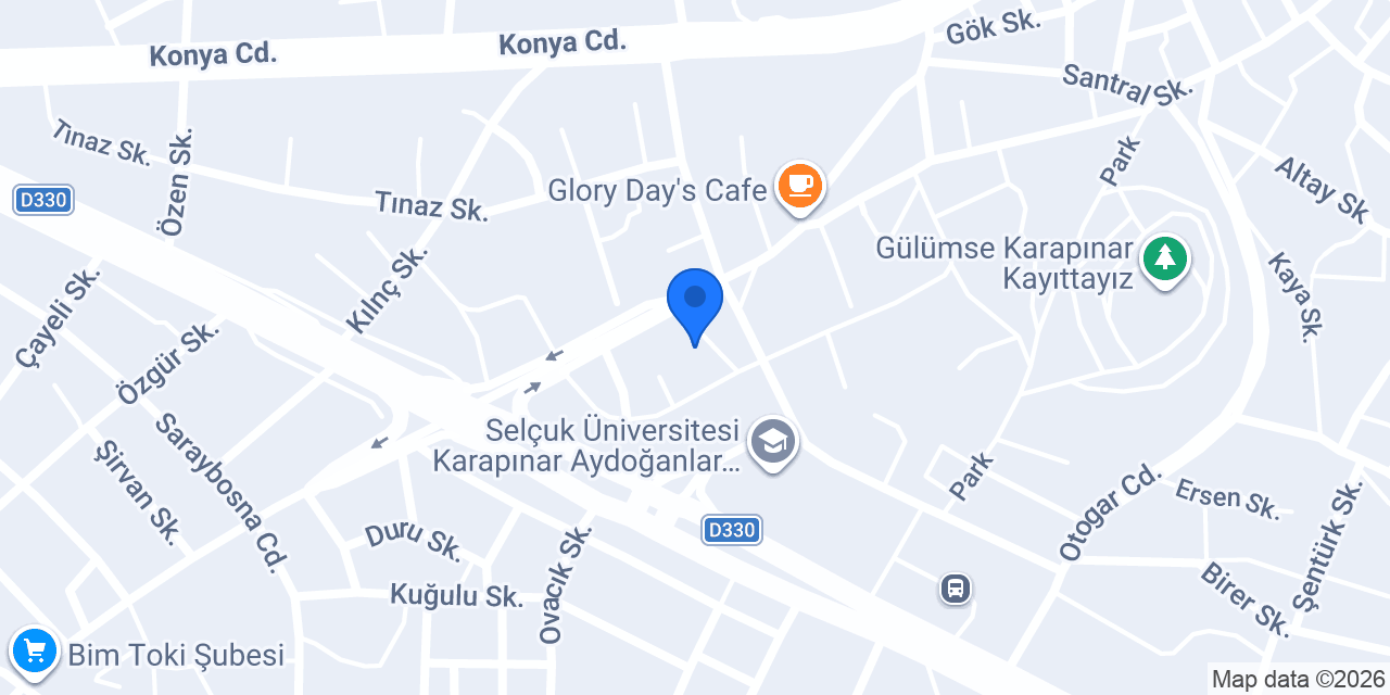 Maraşhan pastanesi konumu