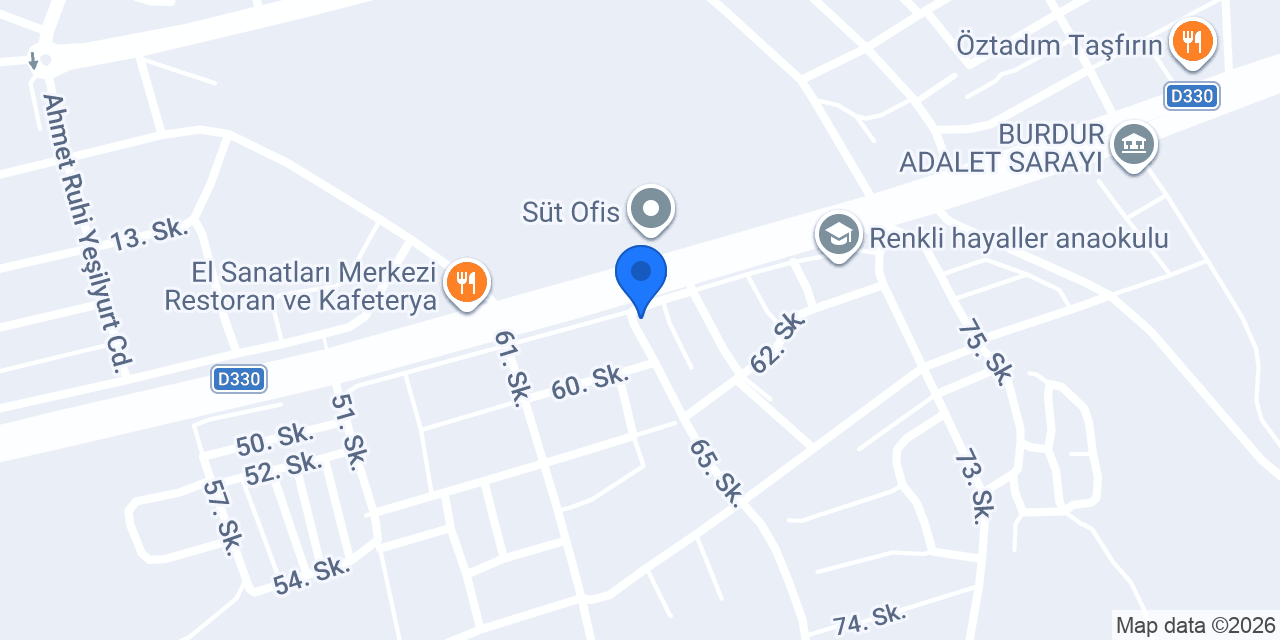Tkmar Mermer Sanayi Ticaret Ltd. şti. konumu