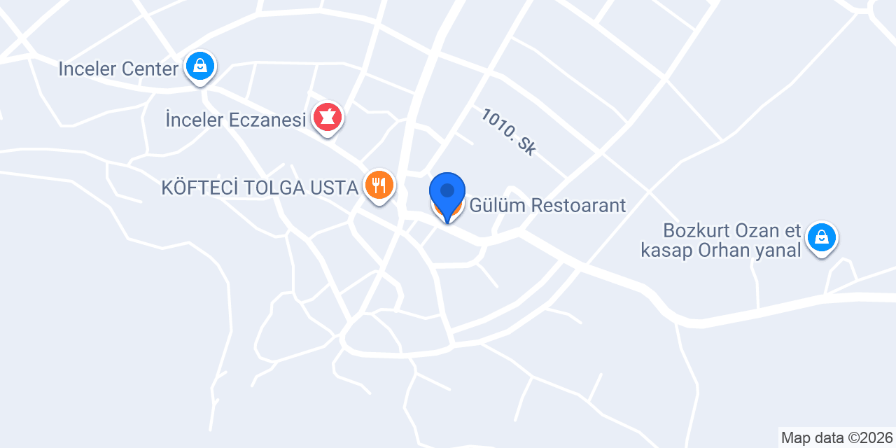 Gülüm Restoarant konumu