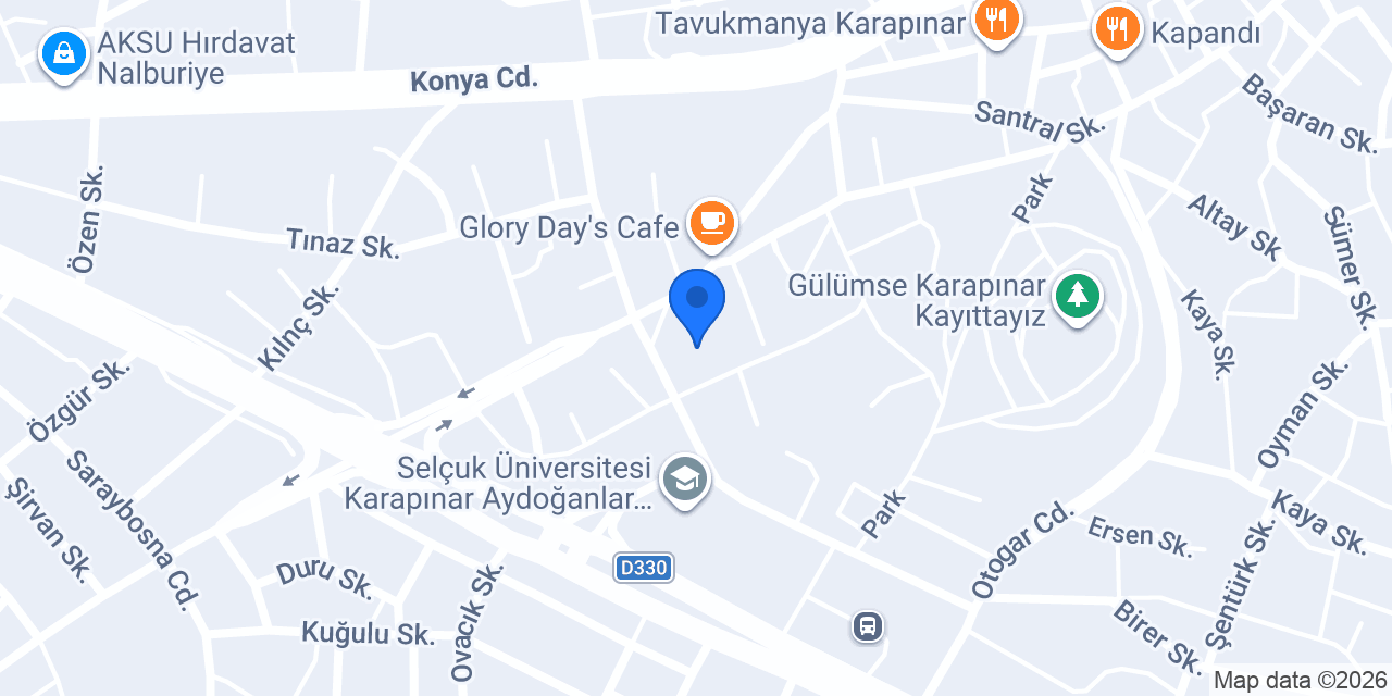 Barutçular Kız Öğrenci Yurdu konumu