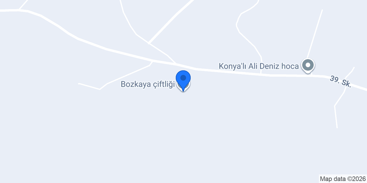 Bozkaya çiftliği konumu