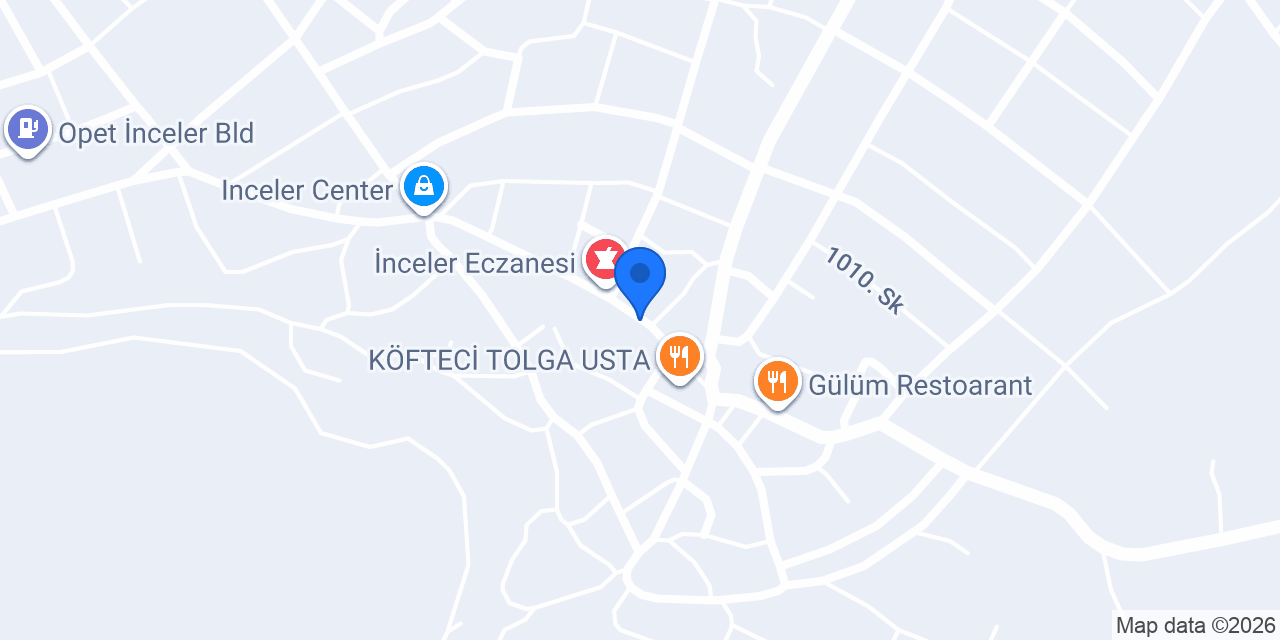 İnceler değirmen konumu