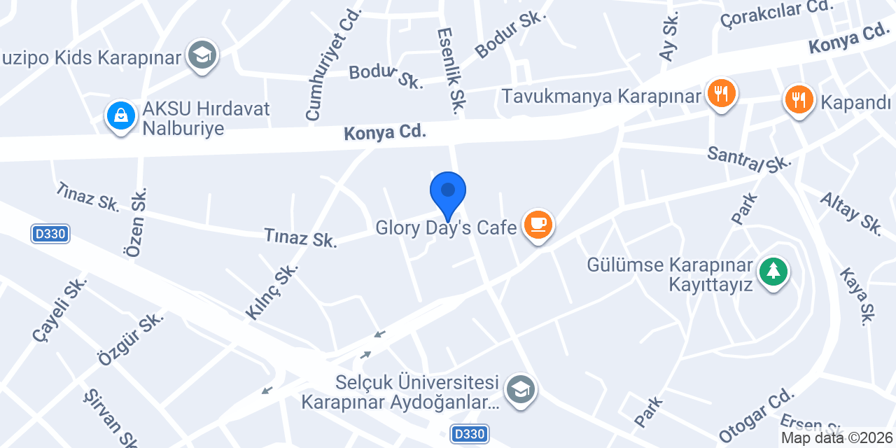 Diş Hekimi Mehmet Yaka konumu