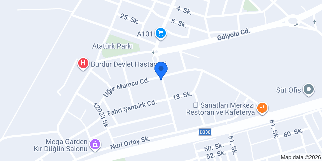 Çetin Eczanesi konumu