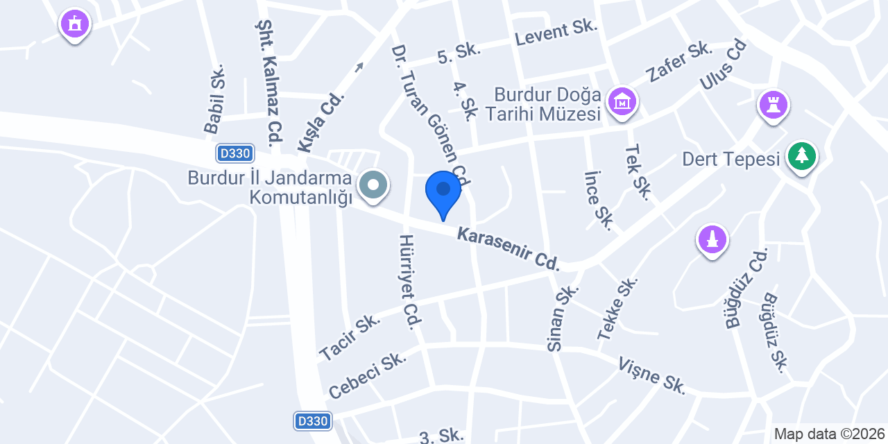Akın Mobilya konumu
