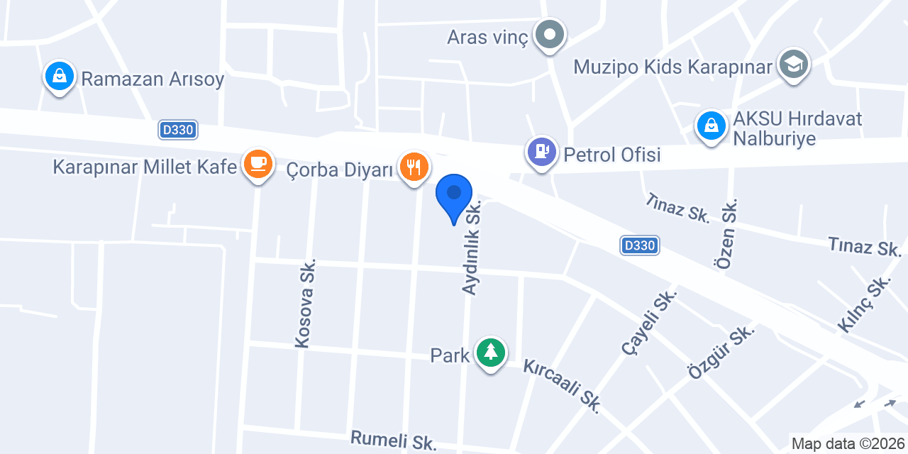 Konya Karapınar vinç konumu