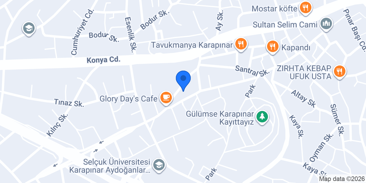 Uğur'um Cafe konumu