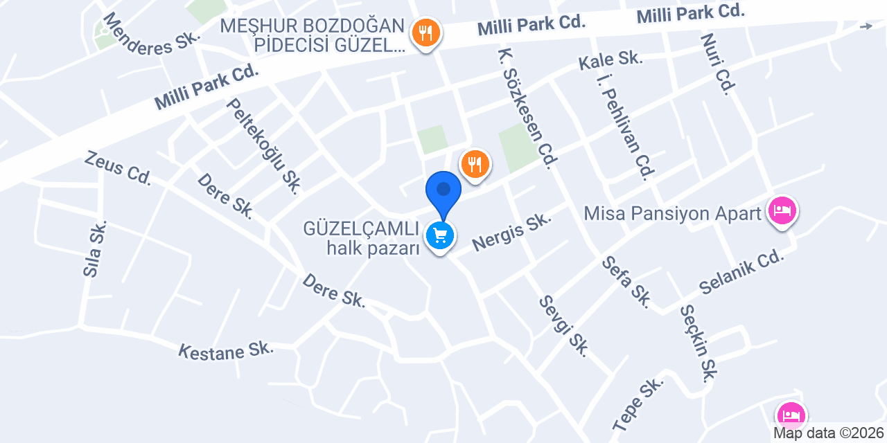Pera Eczanesi konumu