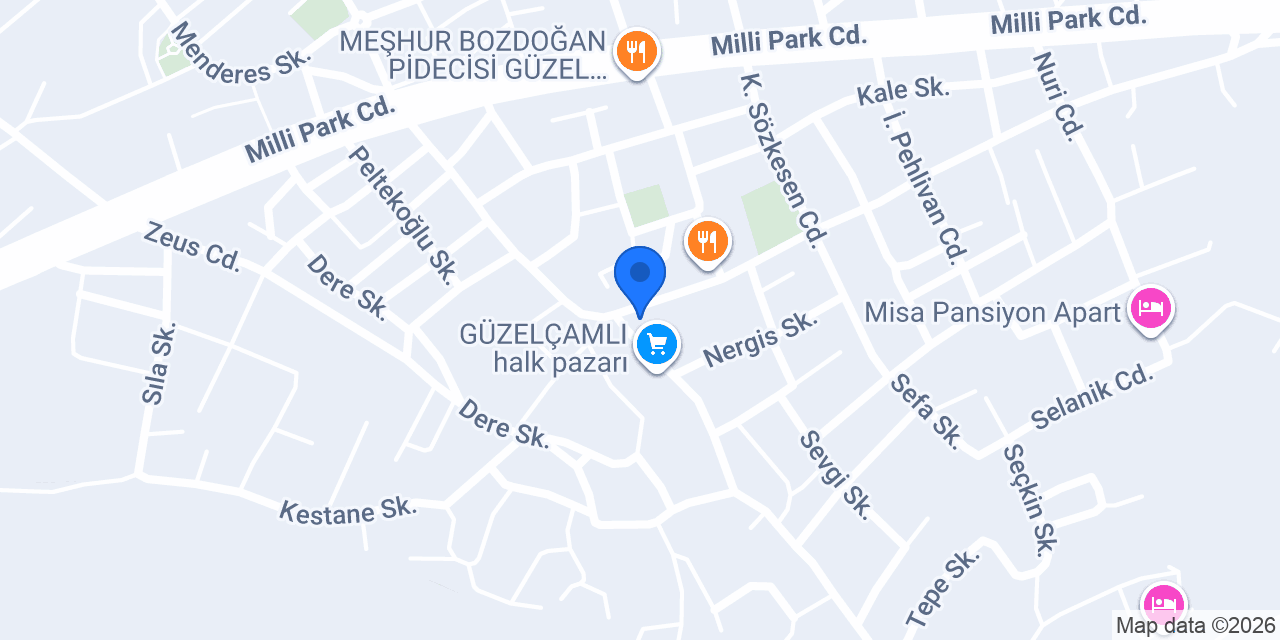 F TASKİN YAPI DEKORASYON YAPI MARKET konumu