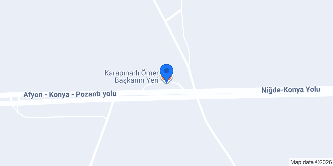 Karapınarlı Ömer Başkanın Yeri konumu