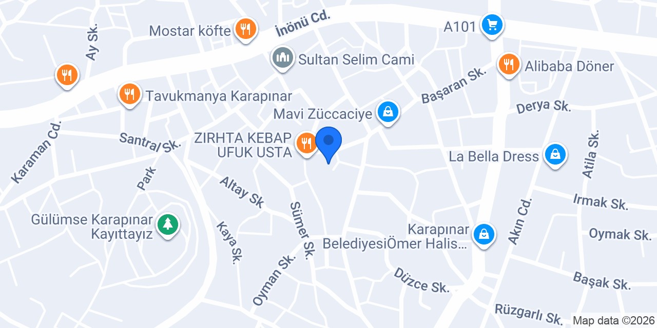 Gurmeeli Doğal Gıda konumu