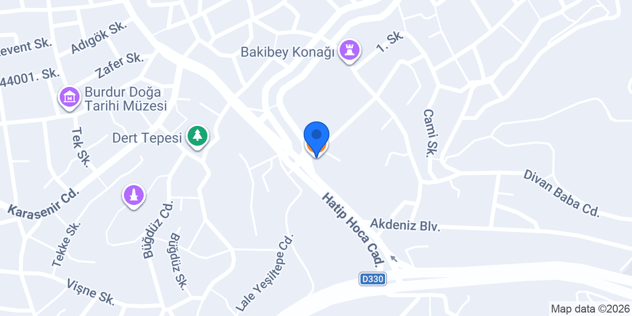 Dinç Ekmek Fırını konumu