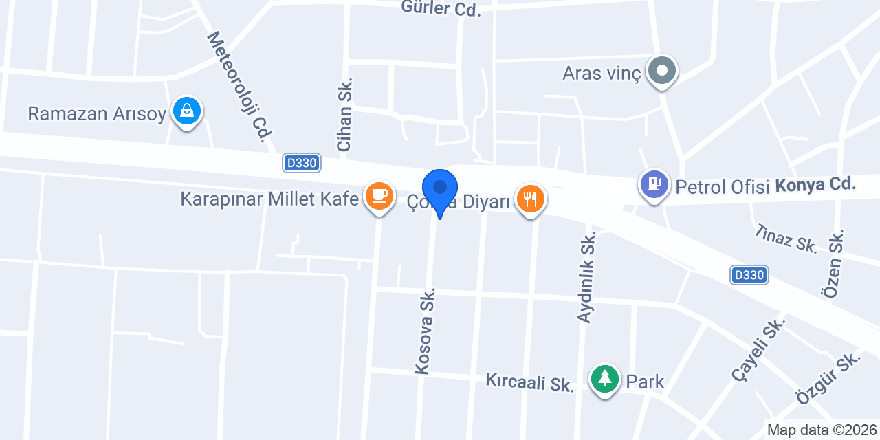 Teksev Motor konumu